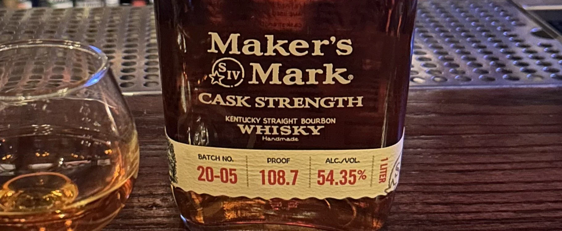 Review #451 - Maker's Mark Cask Strength Batch 20-05 — Me, My Wife